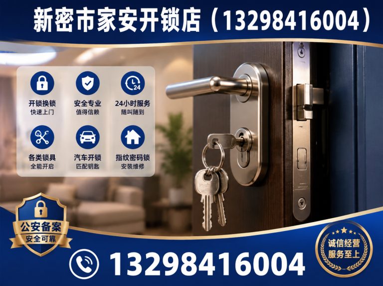 开平区智能锁安装展示图